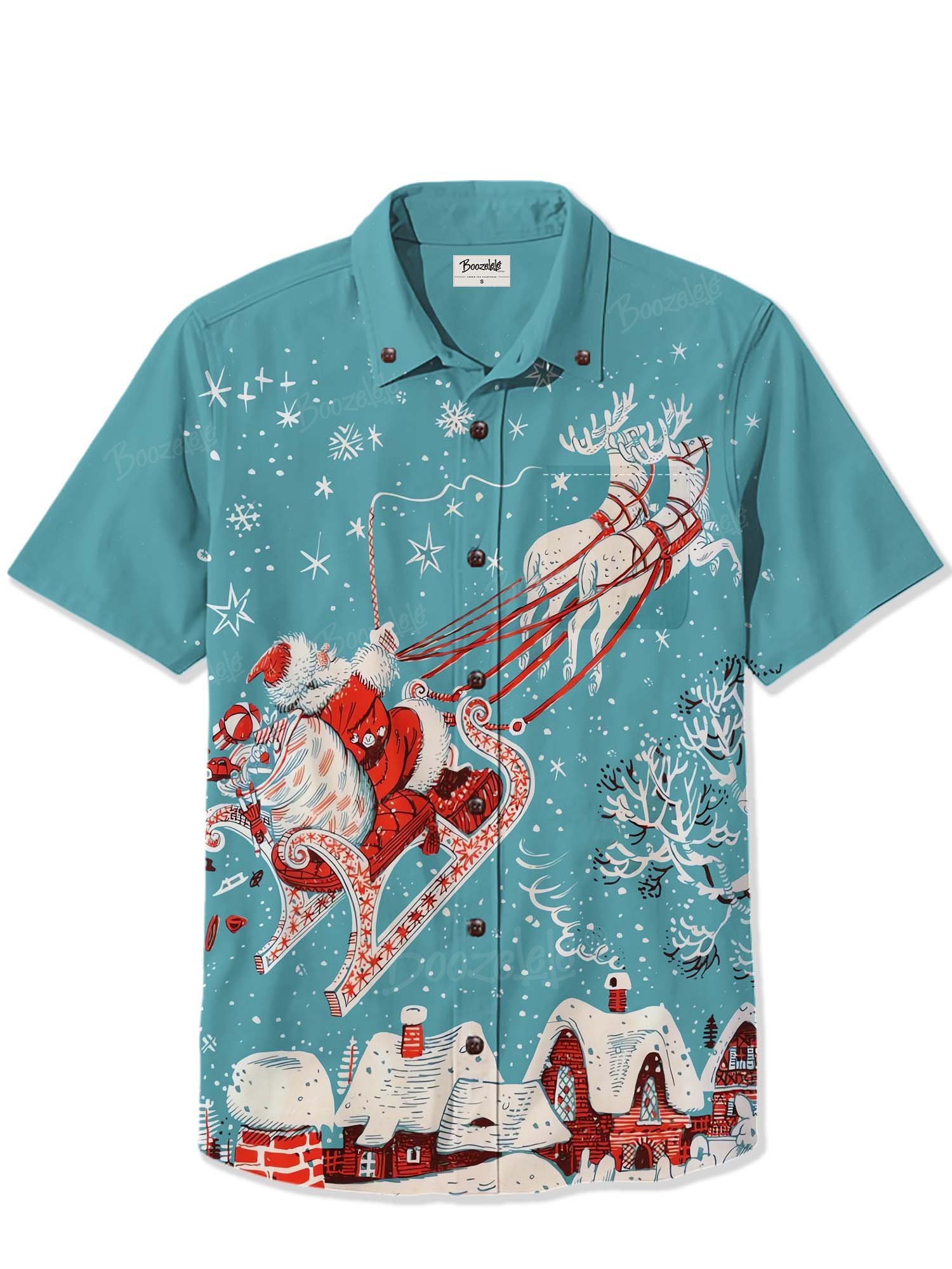 Christmas Santa - 100% Cotton Shirt