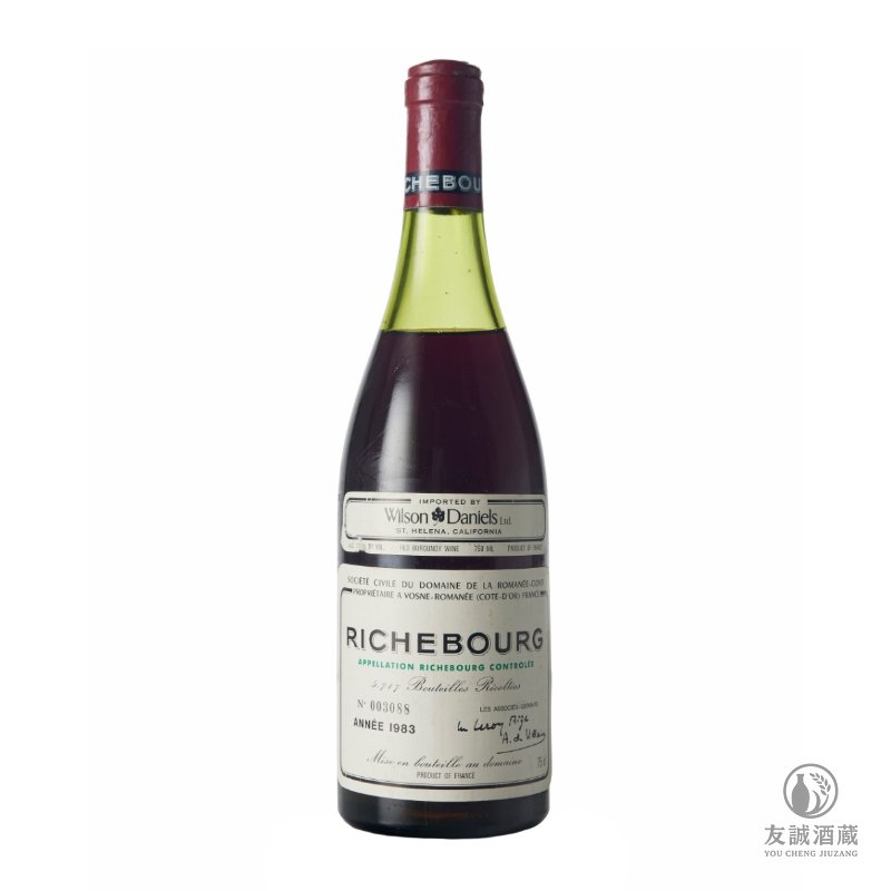 1983年 Roman&eacute;e-Conti Richebourg 裡奇堡紅酒 友誠酒藏