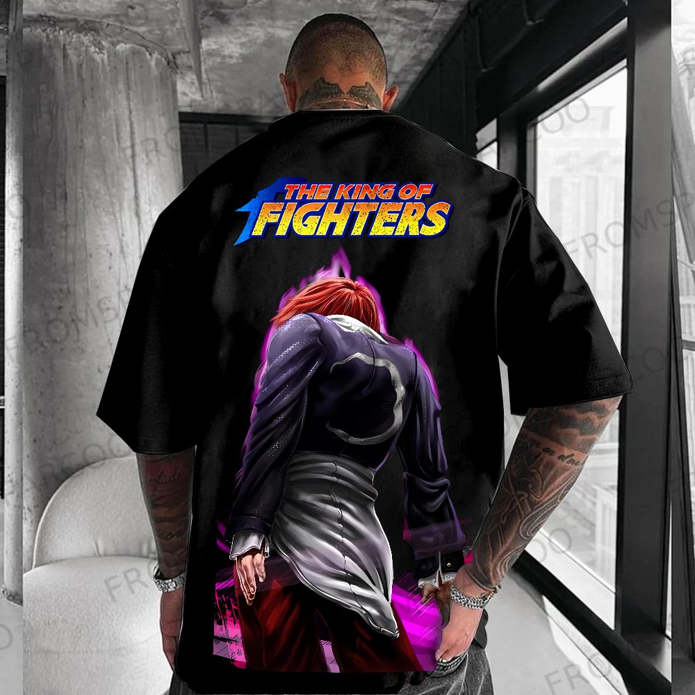 Casual  KOF Design Short Sleeves T-shirt