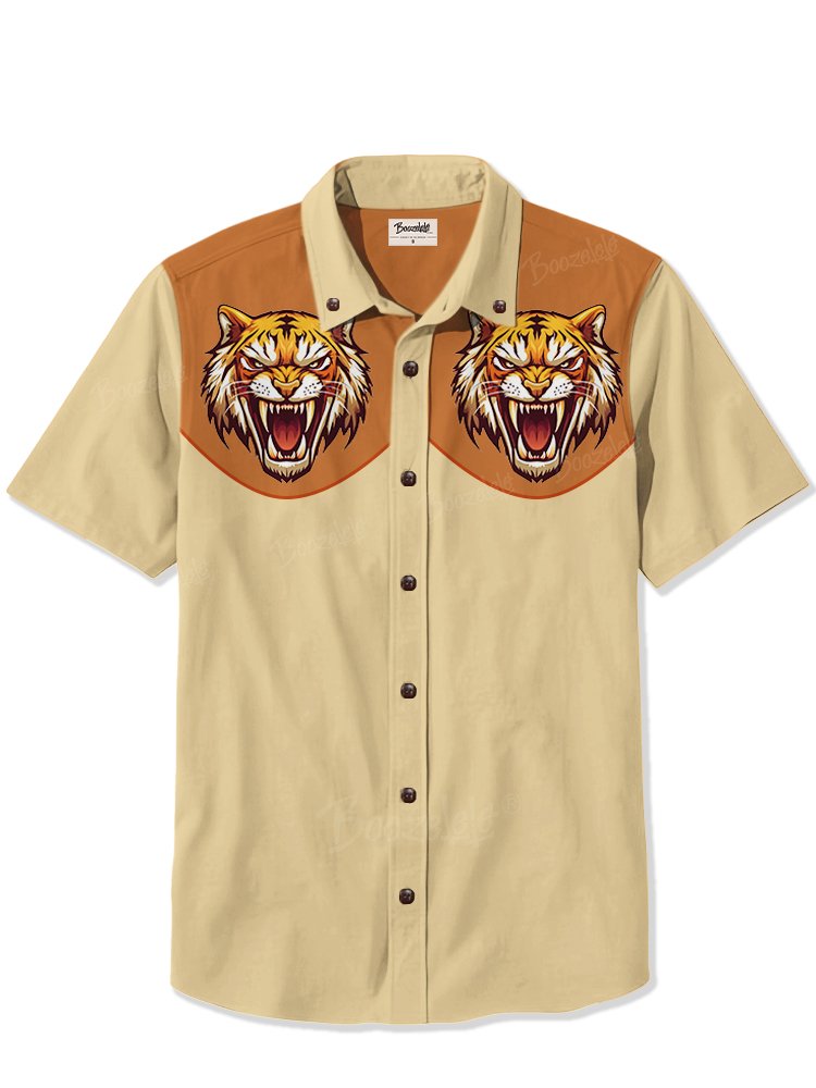 Raging Tiger - 100% Cotton Shirt