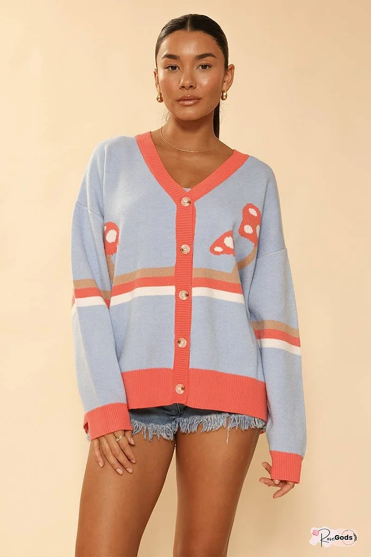 Mushroom cardigan