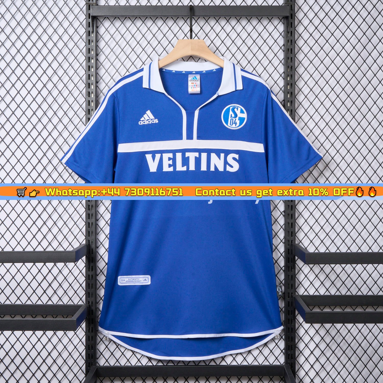 Retro Schalke 04 2000-01 Home Jersey