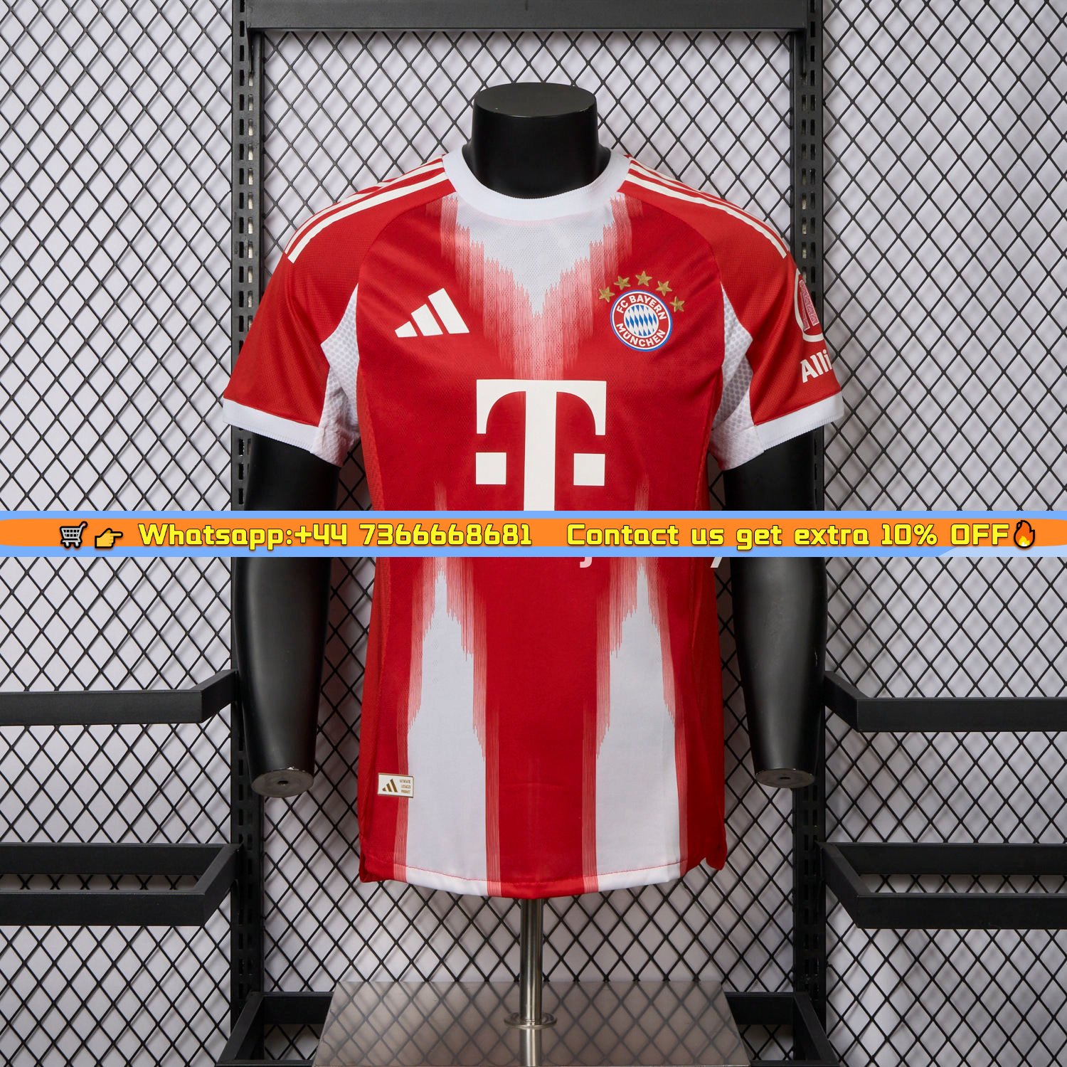 Bayern Munich 25-26 Pattern M Home Jersey(New Leaked Version) - Player Version