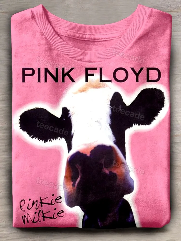 Teecade Pink Floyd Band Art Print T-shirt