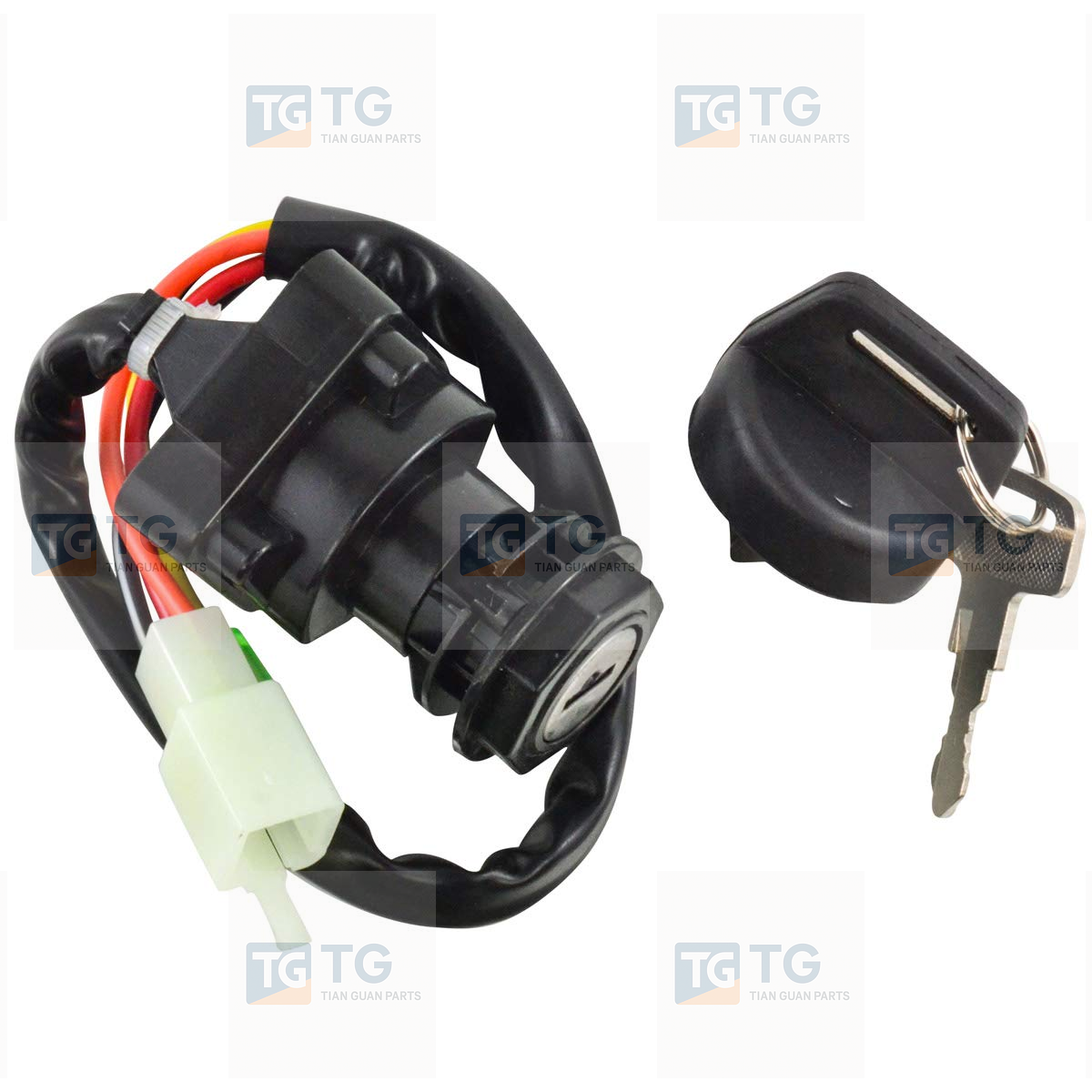 Ignition Key Switch for Suzuki 37110-40B00 QuadSport LT80   LT-Z50