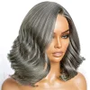 Salt & Pepper Loose Wave Glueless Wig 