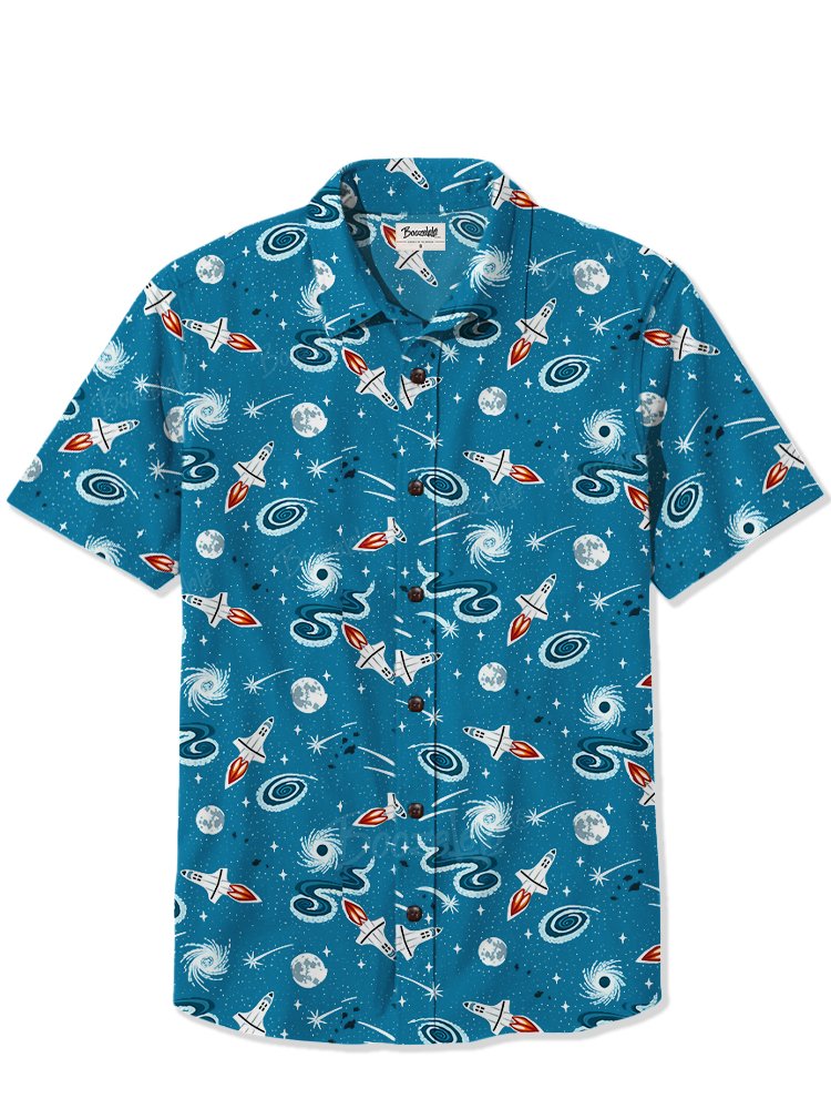 1950s Interstellar Atomic - 100% Cotton Shirt