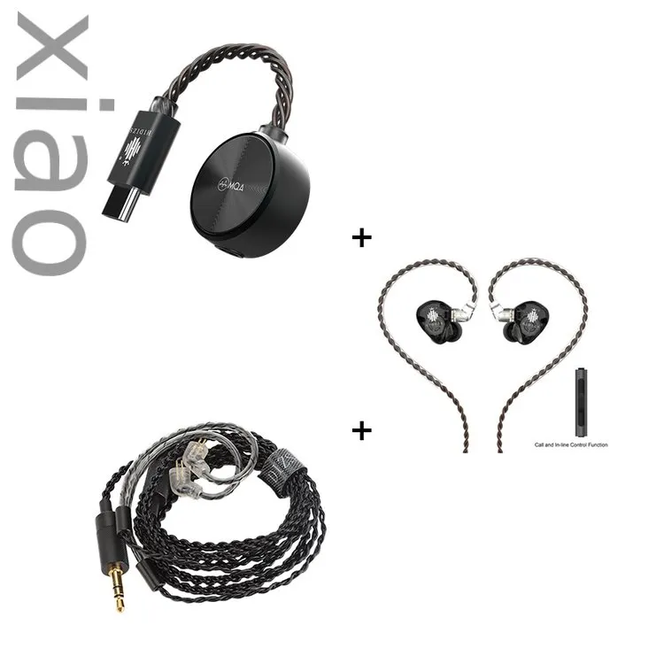 S3 PRO Hi-Res Dongle + MS1 Rainbow Earphones + 3.5mm Upgrade Cable (0.78 2pin)