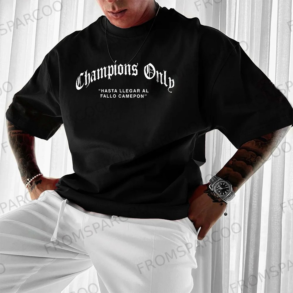 Unisex Street Style Printed T-Shirt