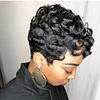 Short Curly Hair Wigs Women 4 Inch Pixie Cut Wigs