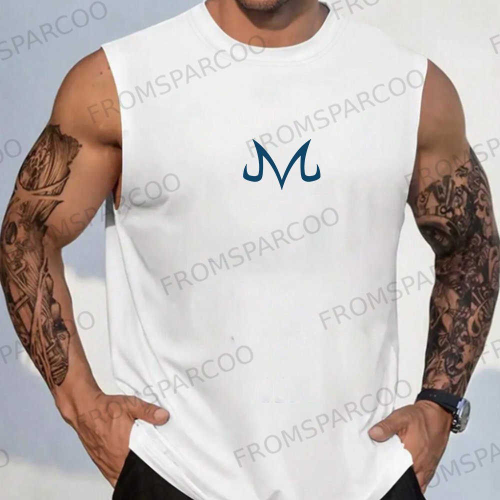 Unisex Dragon Ball Anime BUU Printed Fitness Tank Top