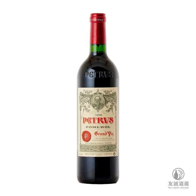 1998年帕圖斯peturs紅酒 友誠酒藏
