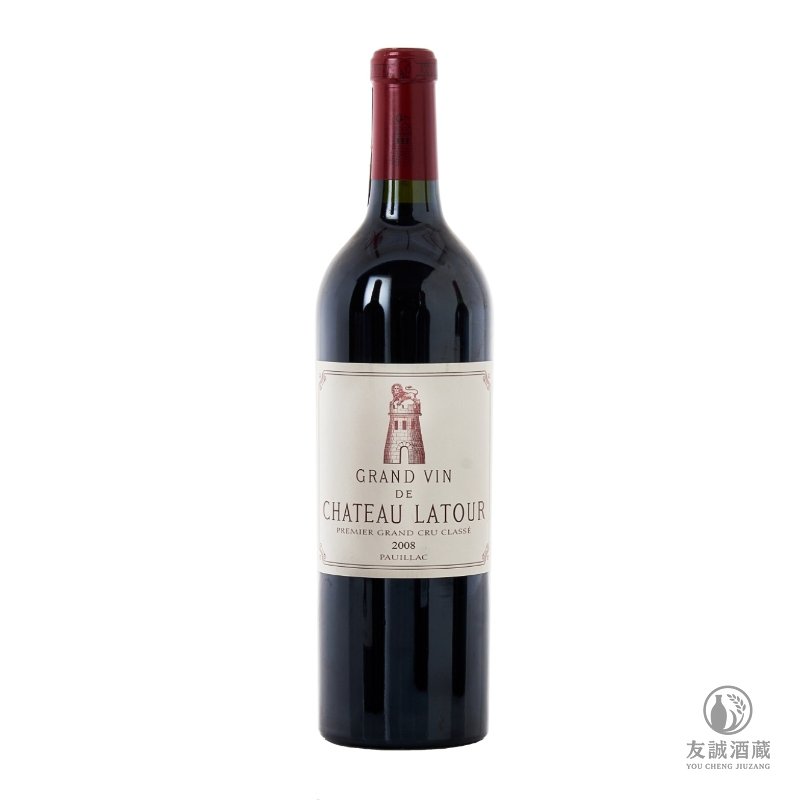 2008年 Chateau Latour 拉圖紅酒 友誠酒藏