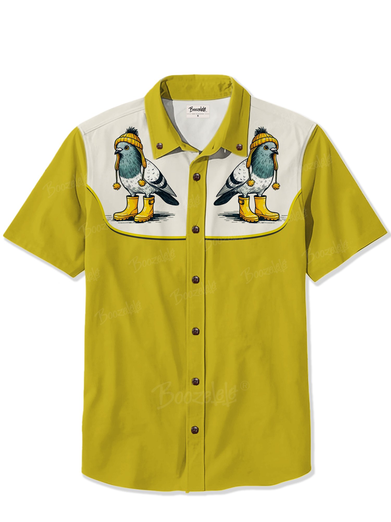 Bird In Wellies - 100% Cotton Shirt