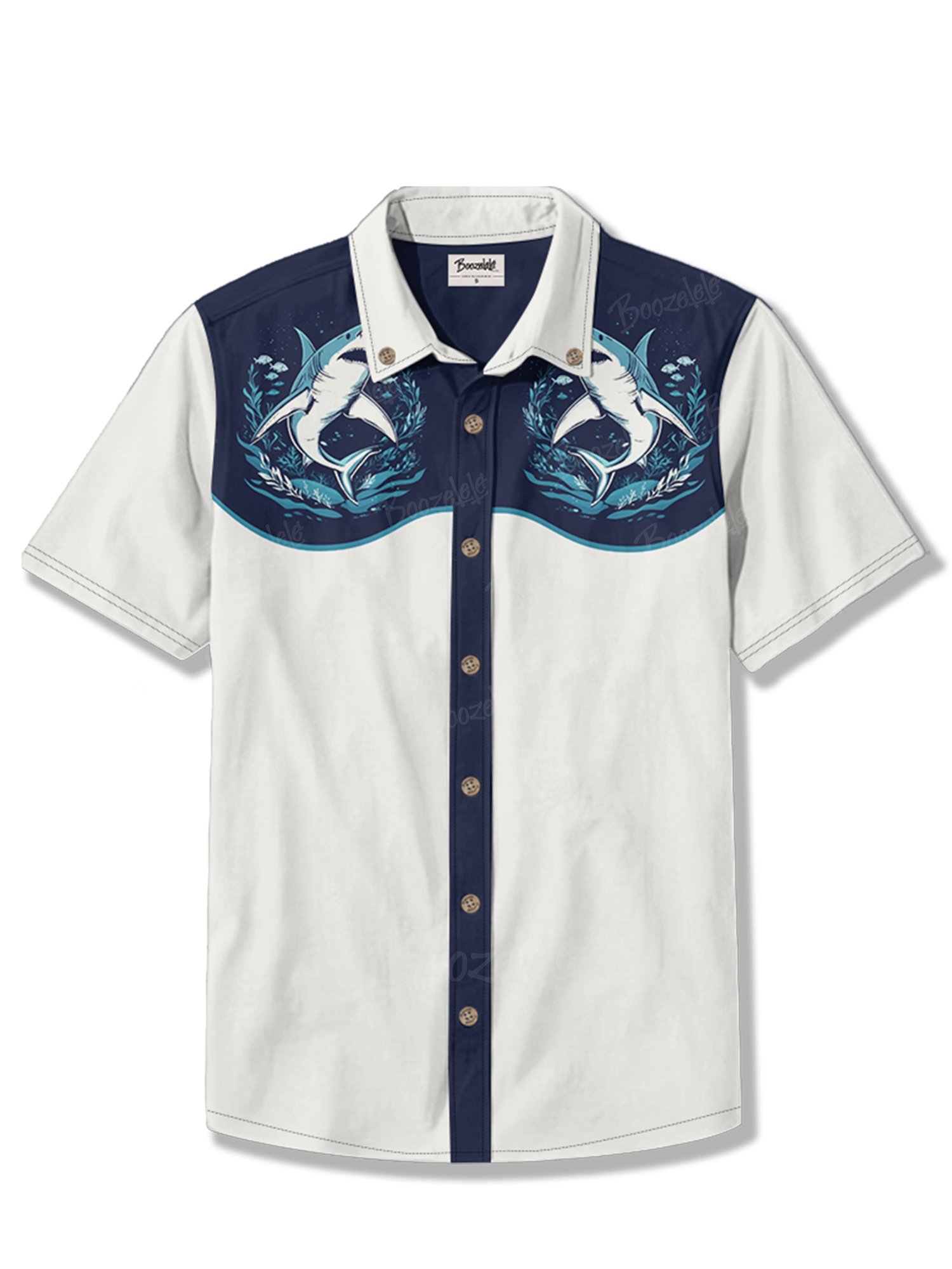 Ocean Shark - 100% Cotton Shirt