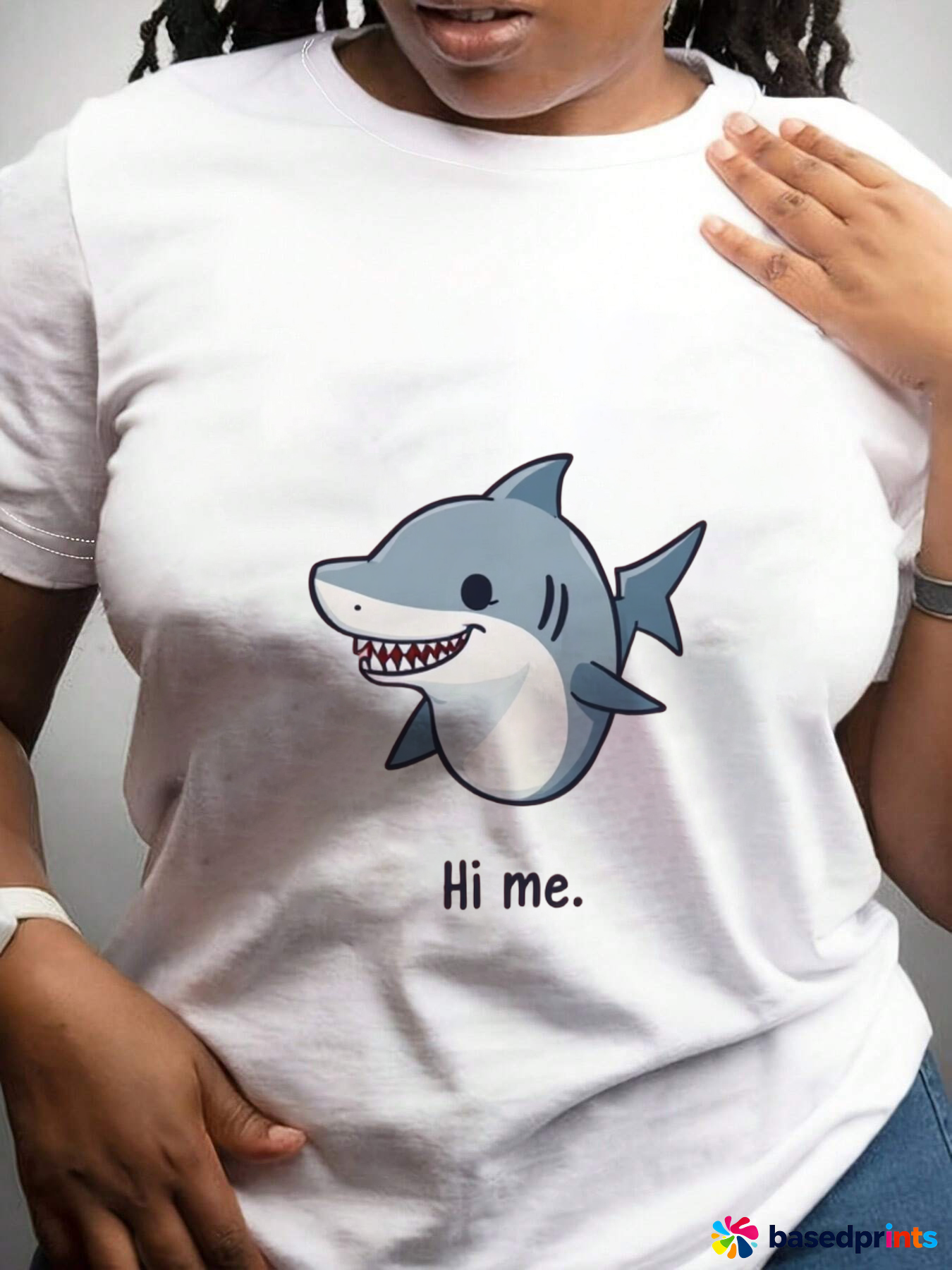 Cute Shark T-Shirt for Women