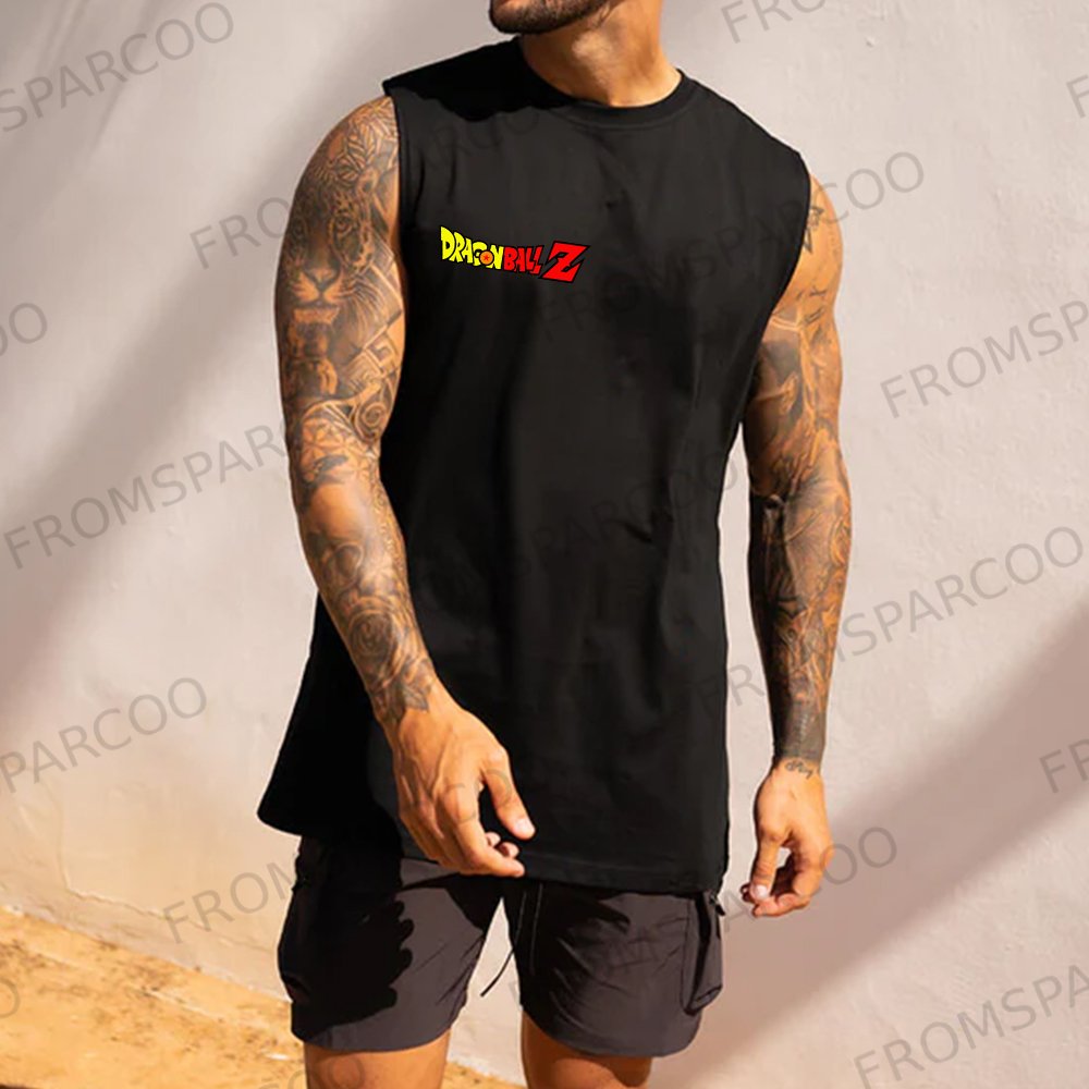Casual Dragon Ball Anime Vegeta Fitness Tank Top