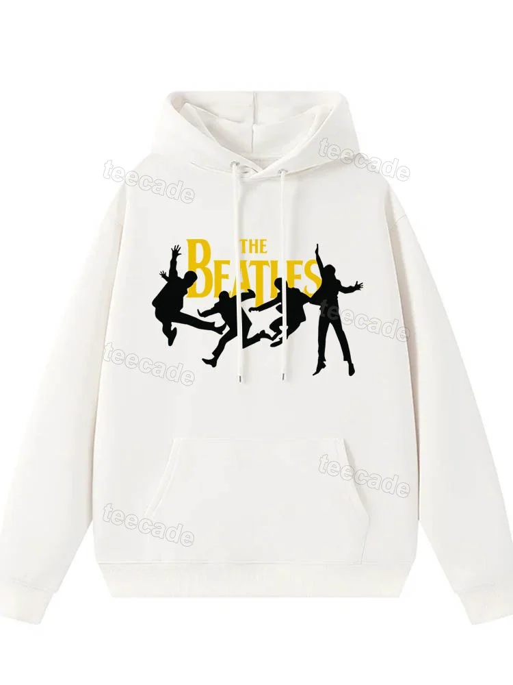 Teecade Teecade The Beatles Printed Hoodie
