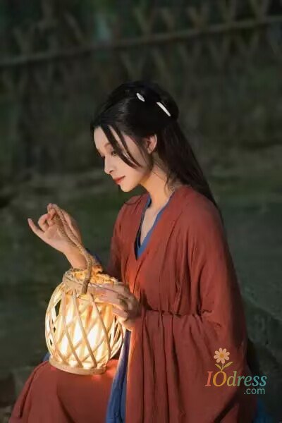 IO Dress Cotton&Linen Hanfu Dress Women Chinese Traditional Hanfu Set Female Carnival Cosplay Costume Green Purple Red Hanfu Dress