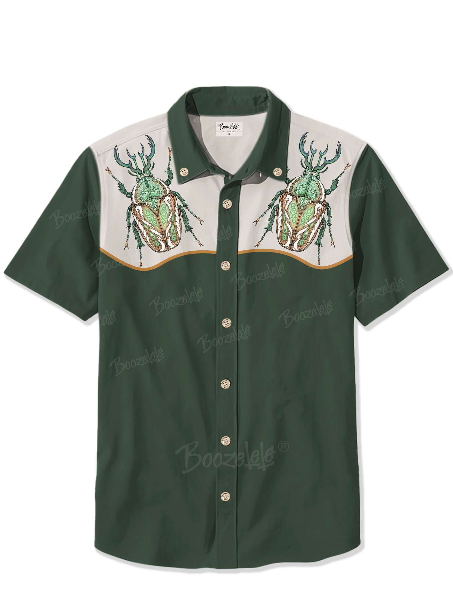 Green Beetle - 100% Cotton Shirt