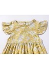 Baby Girl Flower Printed Short Flutter Sleeve Dress 12-24M Wholesale DEARBABYSTORE James Yang