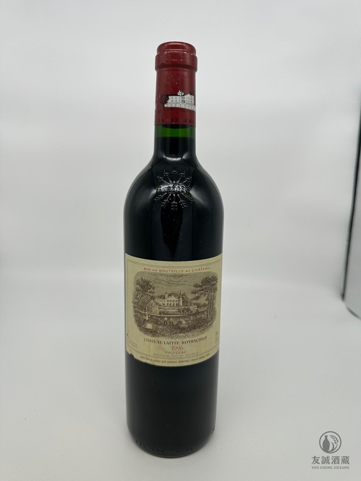 【A11263】拉菲 Lafite 1996｜傳奇100分｜瓶身瑕疵｜$5,500 友誠酒藏