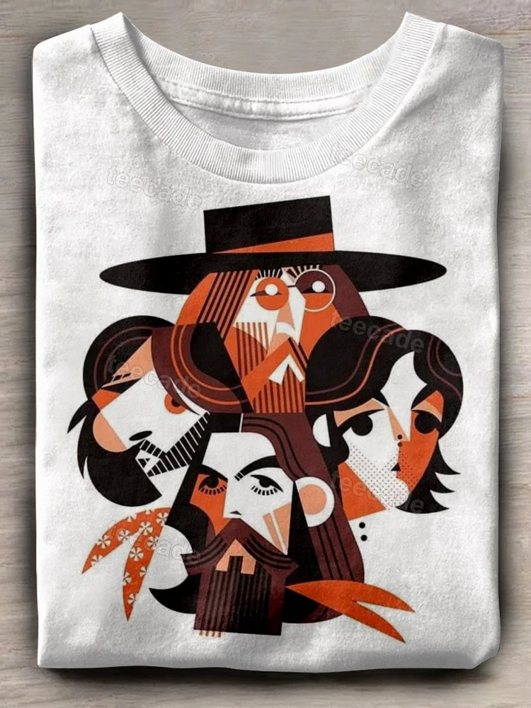 Teecade Teecade The Beatles Band T-shirt