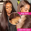 New Brown Straight Hair Long Wig