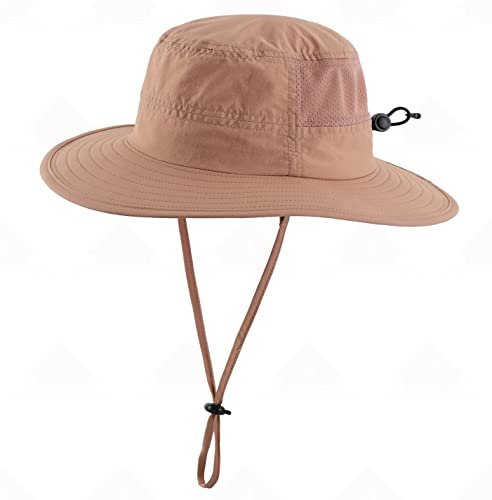 Home Prefer Kids Sun Hat UPF 50+ Wide Brim Summer Beach Hat Adjustable Safari Hat