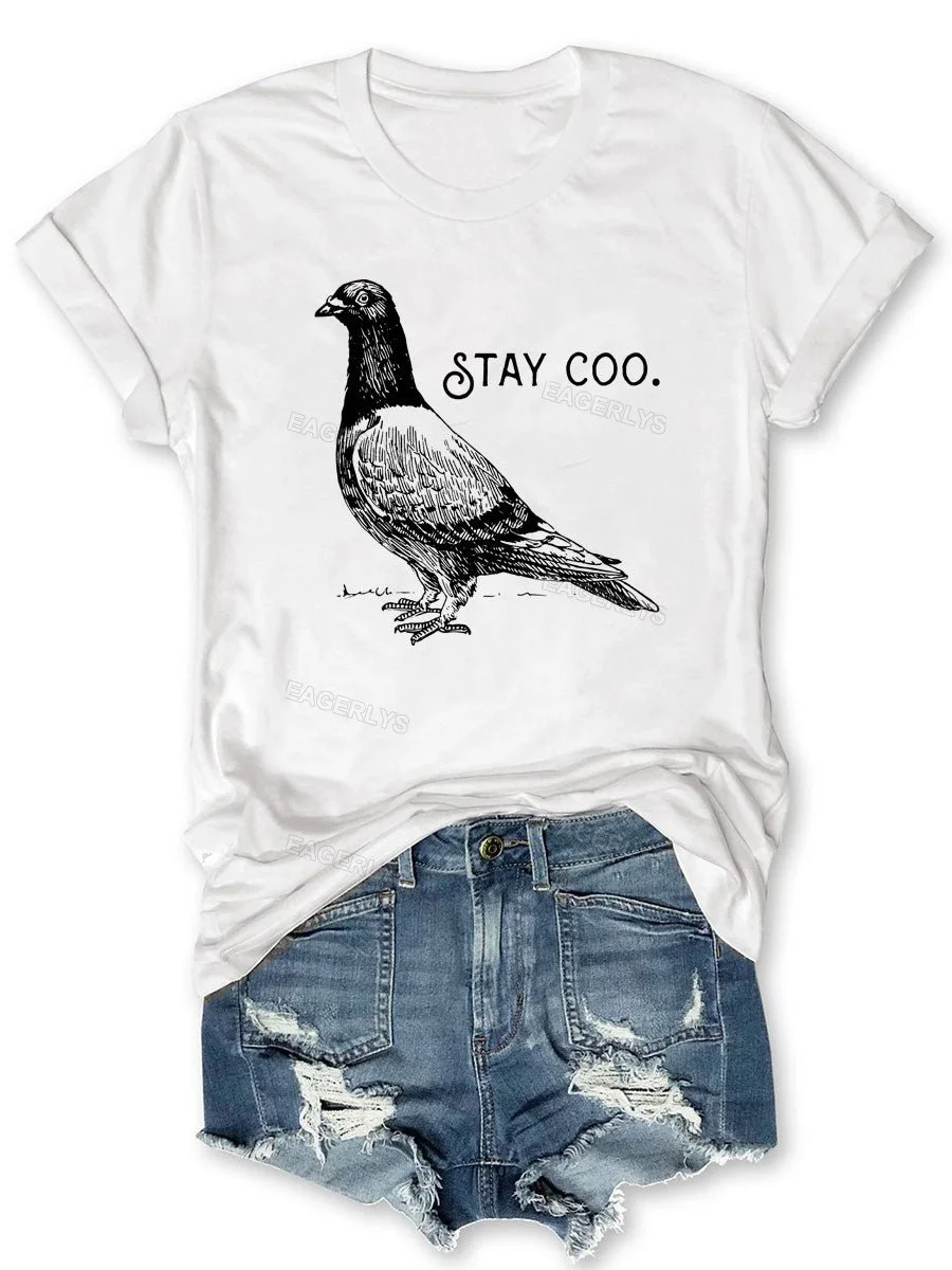 Eagerlys  Stay Coo T-shirt Eagerlys