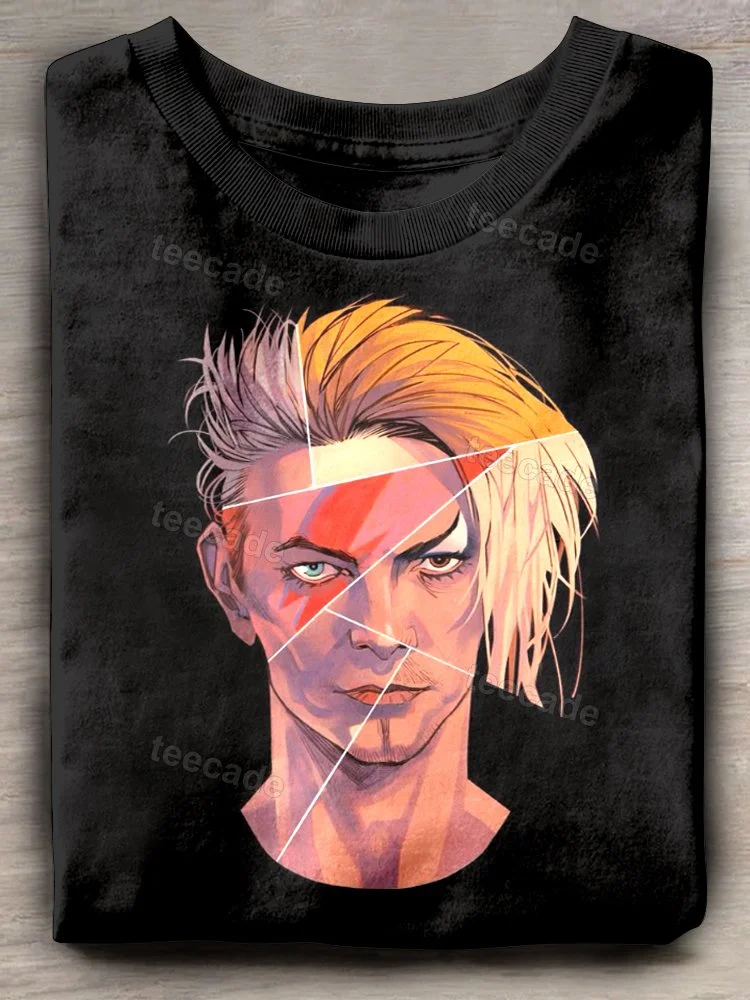 Teecade David Bowie Singer T-shirt