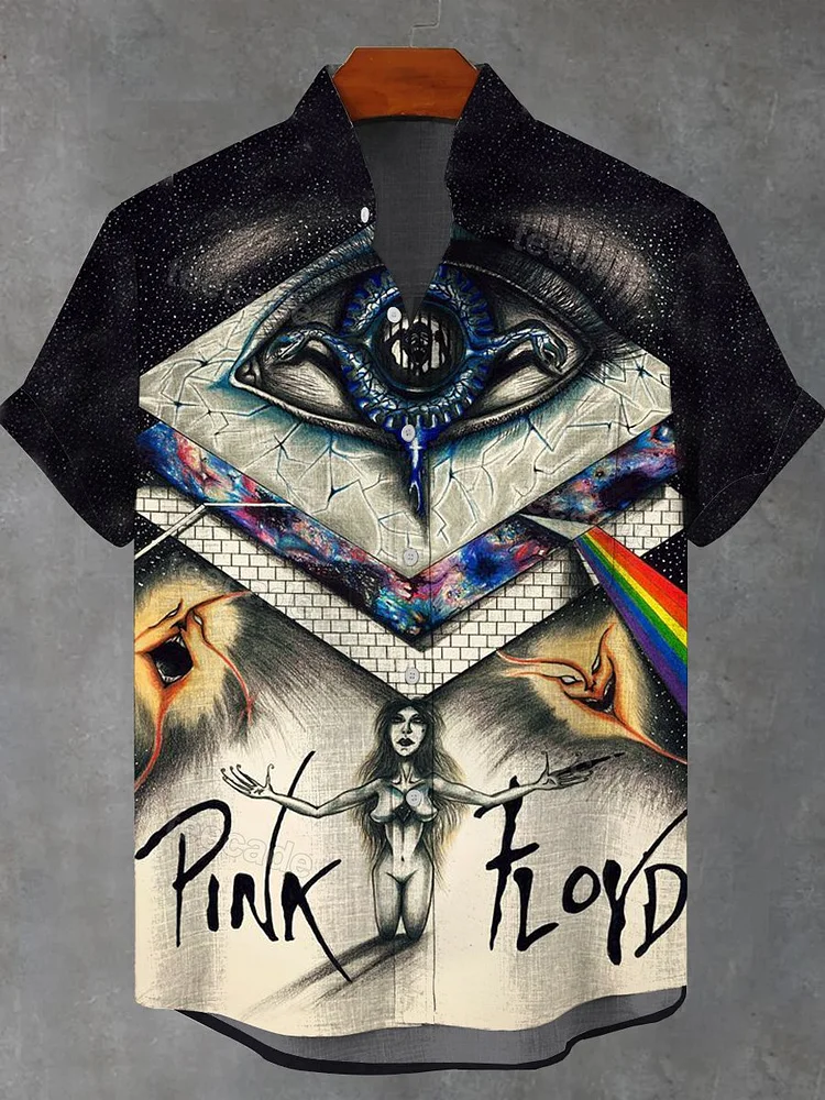 Teecade Teecade Pink Floyd Band Art Shirt