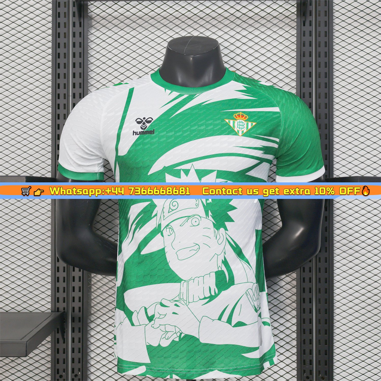 Real Betis 25-26 NARUTO Special Edition Jersey - Player Version