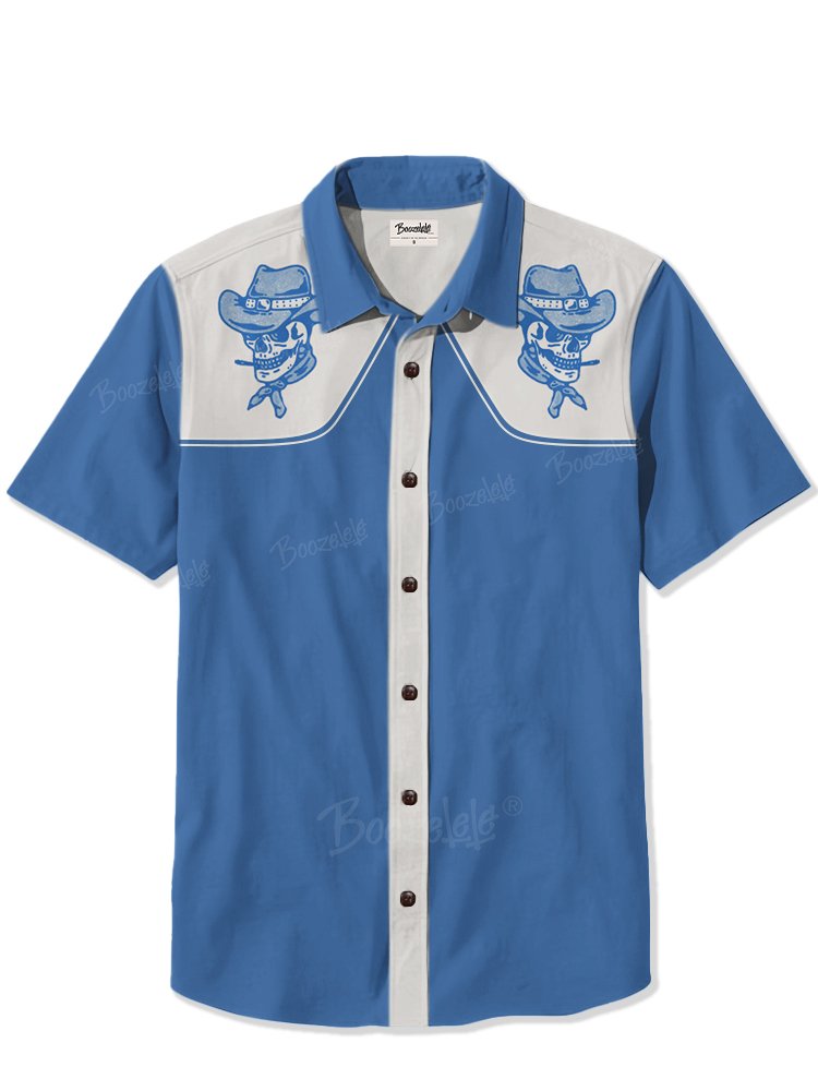 Smoking Cowboy - 100% Cotton Shirt