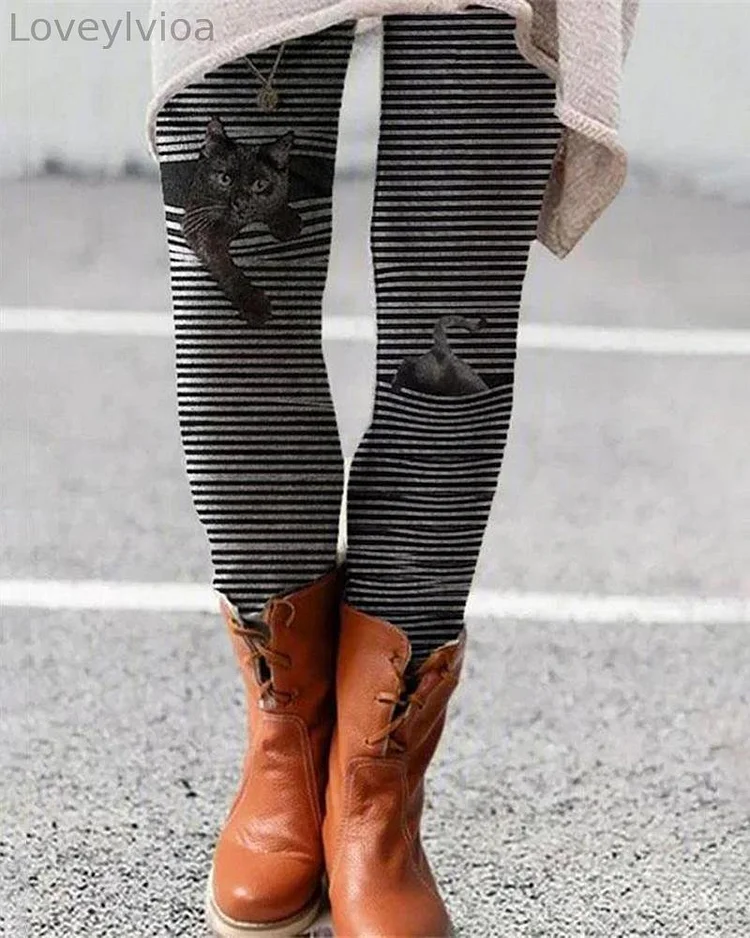 Women's thermal tight-fitting casual pants-10