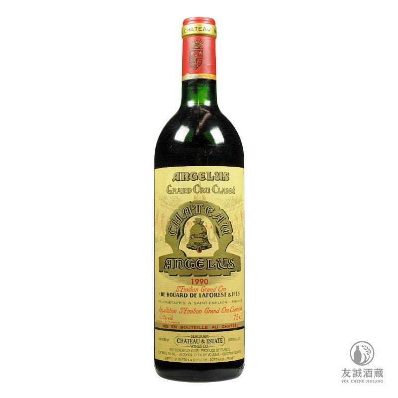 1990年 Chateau Angelus 金鐘紅酒 友誠酒藏