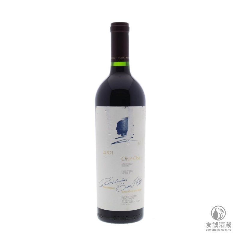 2001年 Opus One 作品一號 Opus One紅酒 友誠酒藏