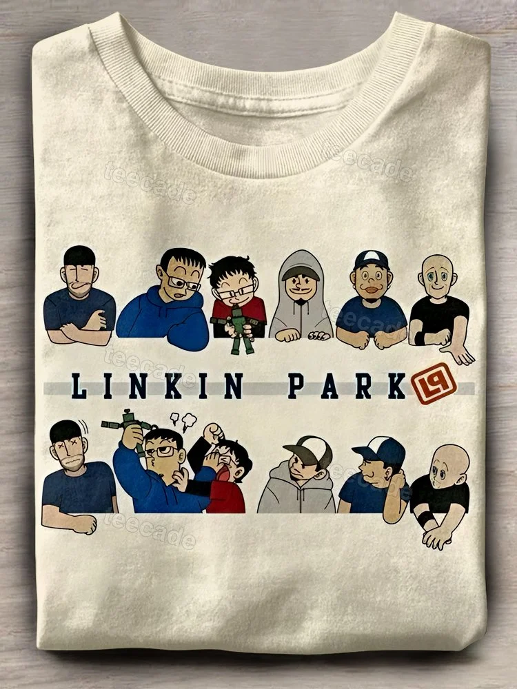 Teecade Linkin Park Band T-shirt