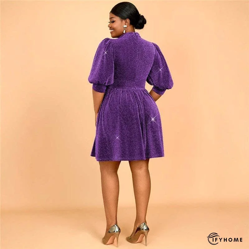 High-Waisted Floral Party A-Line Mini Skirt | IFYHOME