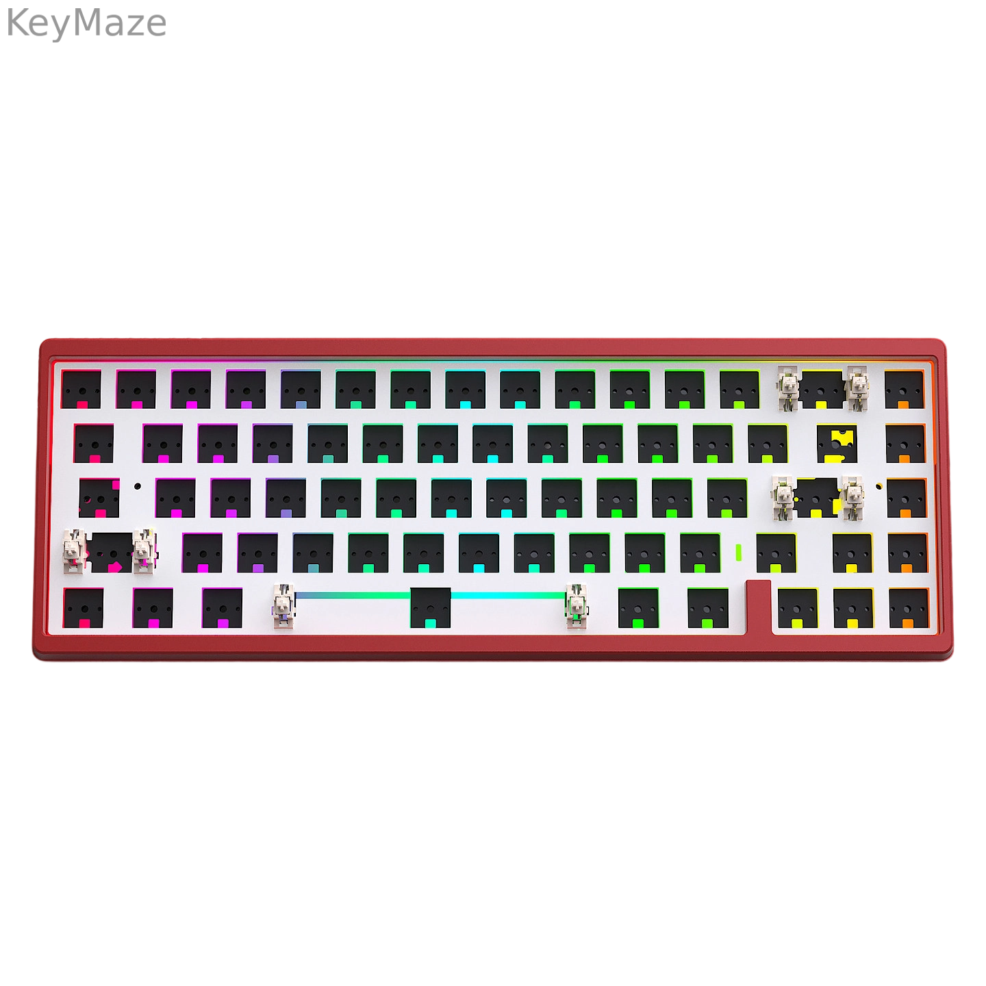 AL65 V2 Gasket Aluminum Mechanical Keyboard Barebone Kit