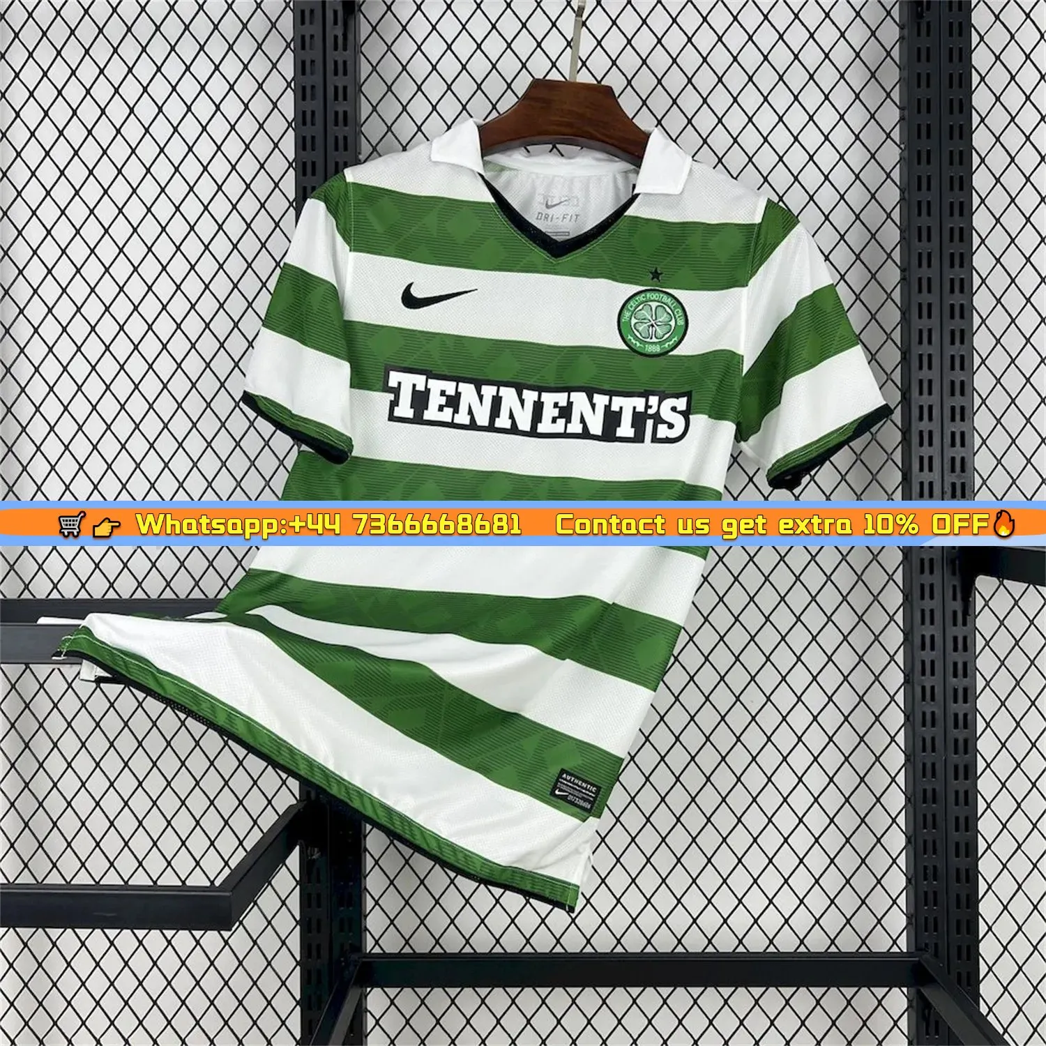 Retro Celtic 2010-12 Home Jersey