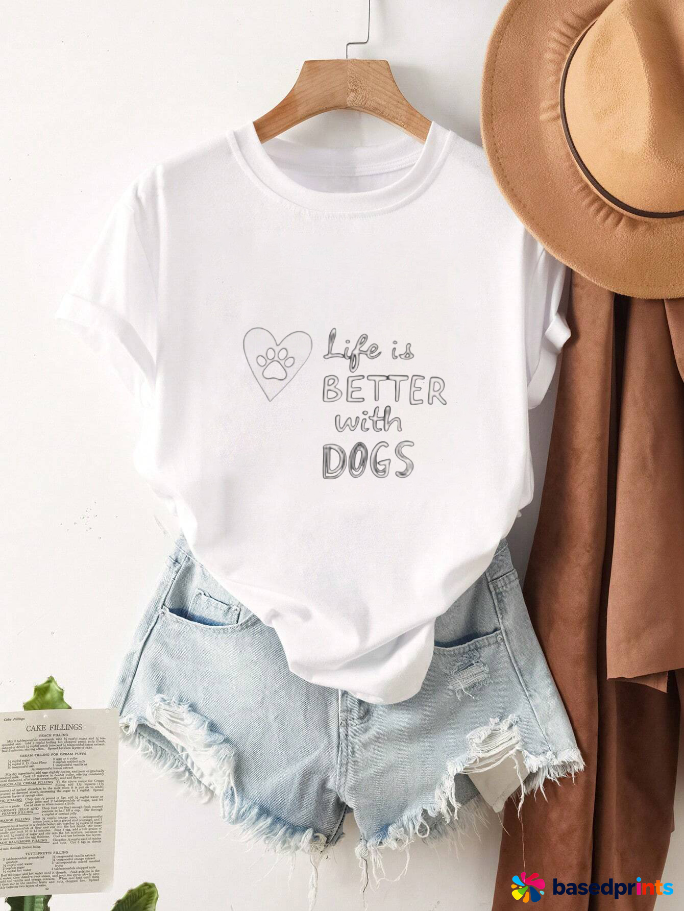 Life Is Better with Dogs T-Shirt