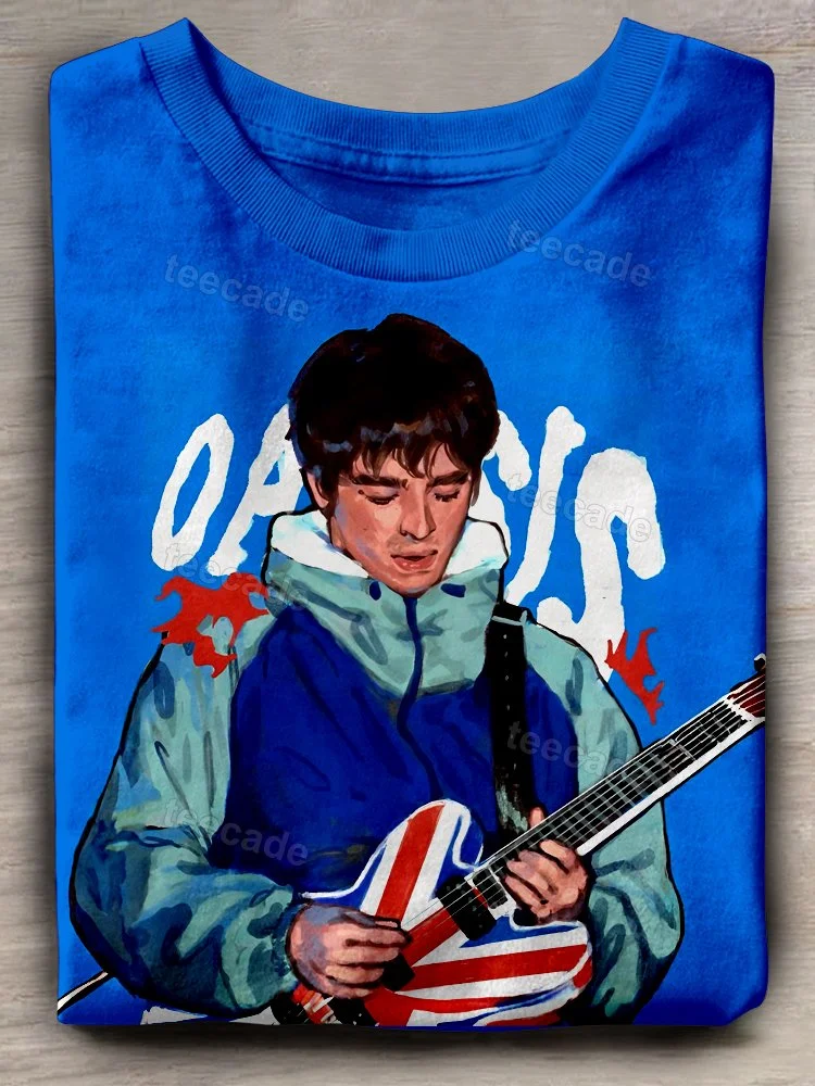 Teecade The Oasis Band-1 T-shirt