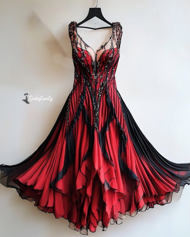 Summer fashion irregular multi-layered design dress c9ef