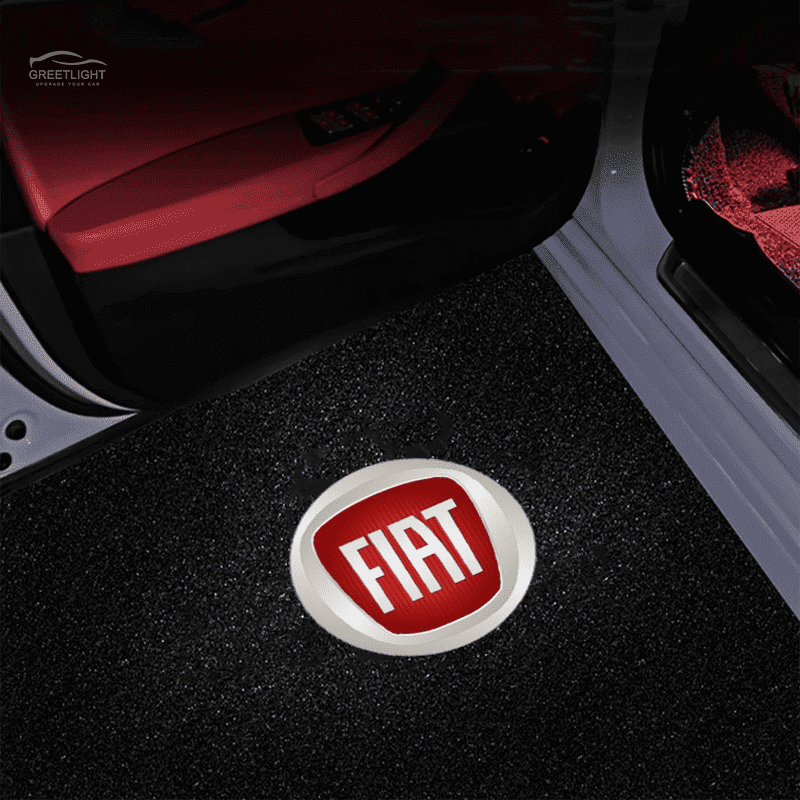 Fiat-Compatible Ultra-HD Door Projector Lights