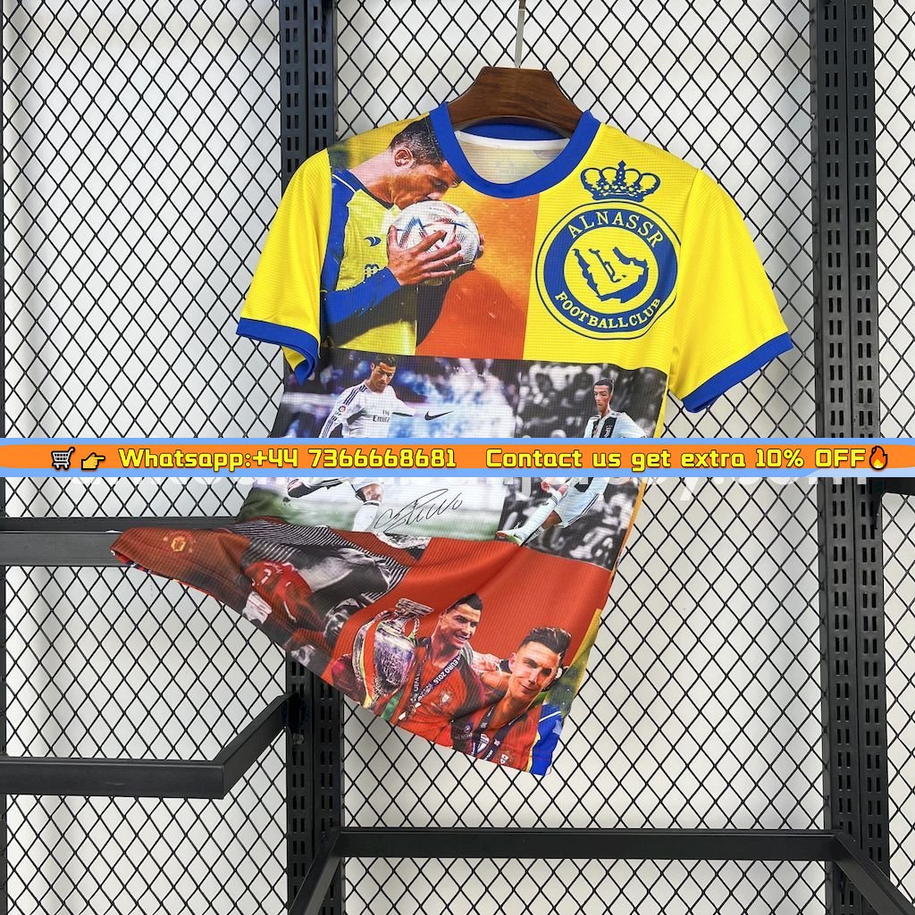 Cristiano Ronaldo Career Commemorative Moments Jigsaw Puzzle Jersey - Fans Version - Real Madrid Manchester United Juventus Portugal Al Nassr
