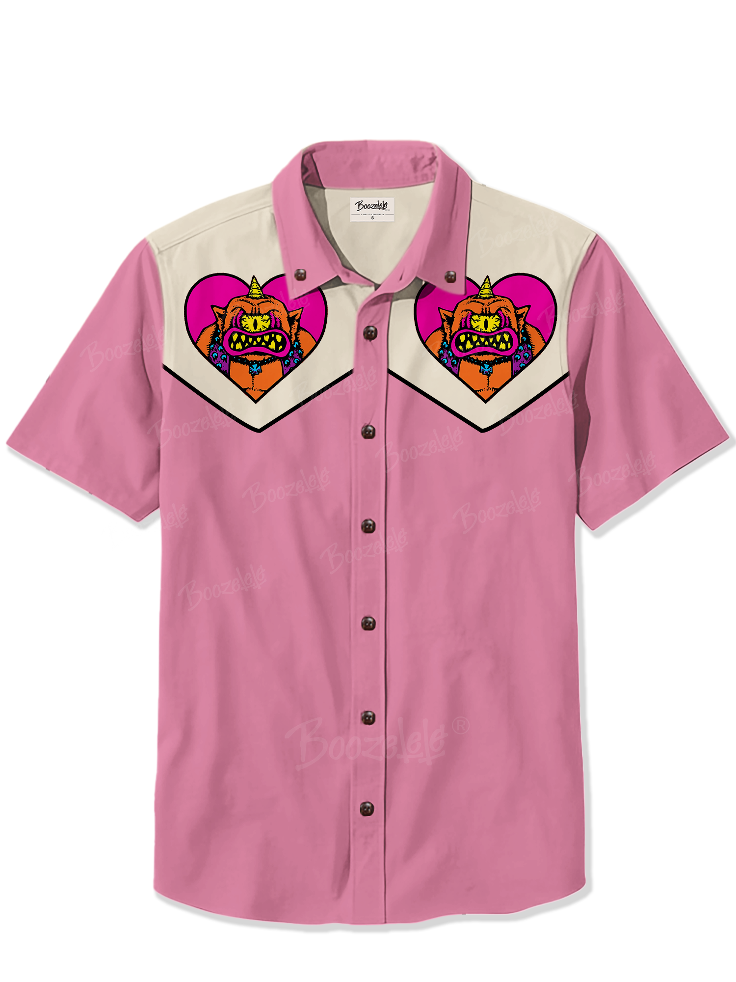 One Eyed Monster Love Retro- 100% Cotton Shirt