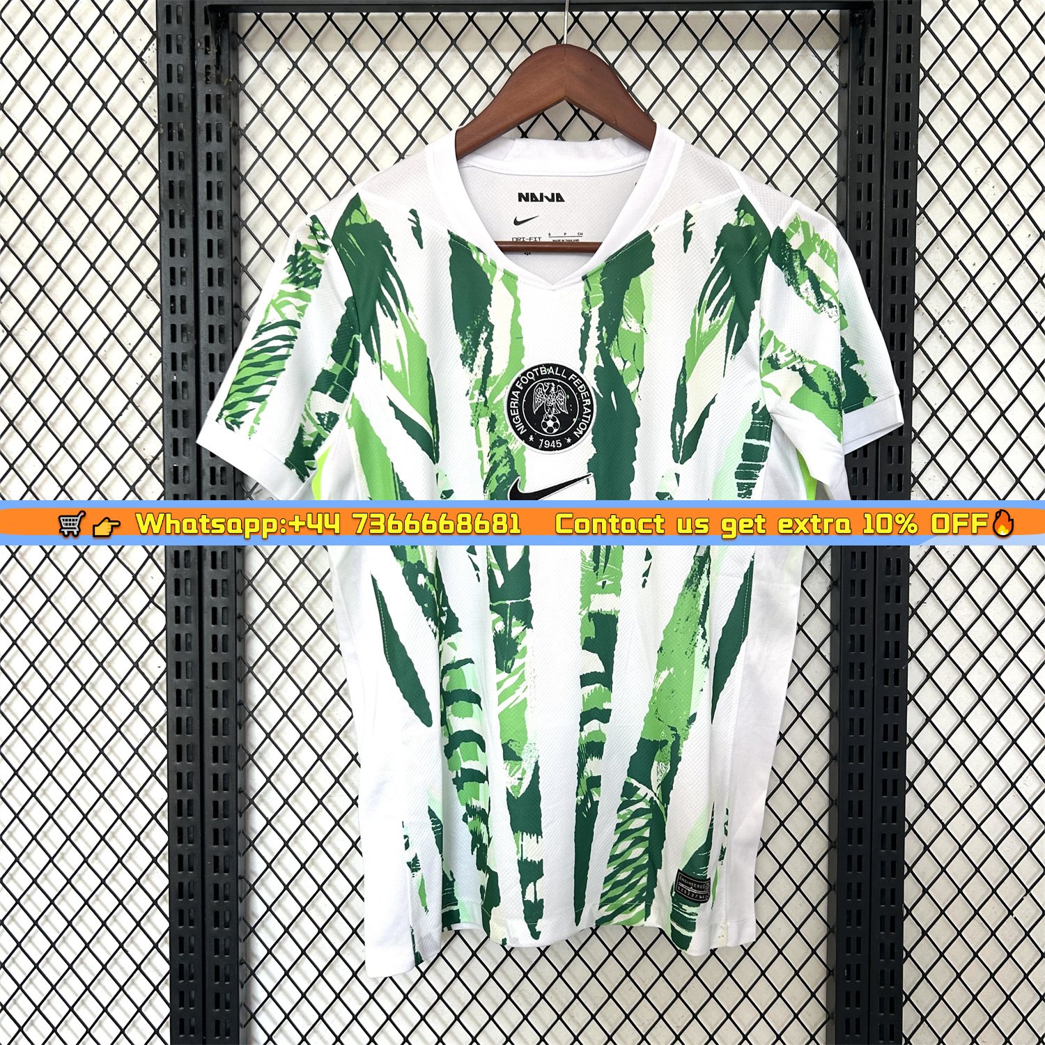 Nigeria Women 25-26 Away Jersey - Men's Fans Version