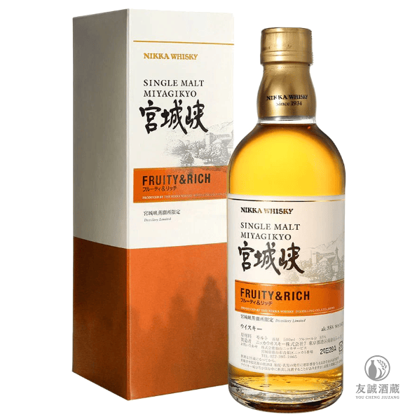 宮城峽Miyagikyo Fruity & Rich花果風味桶單一純麥威士忌 友誠酒藏