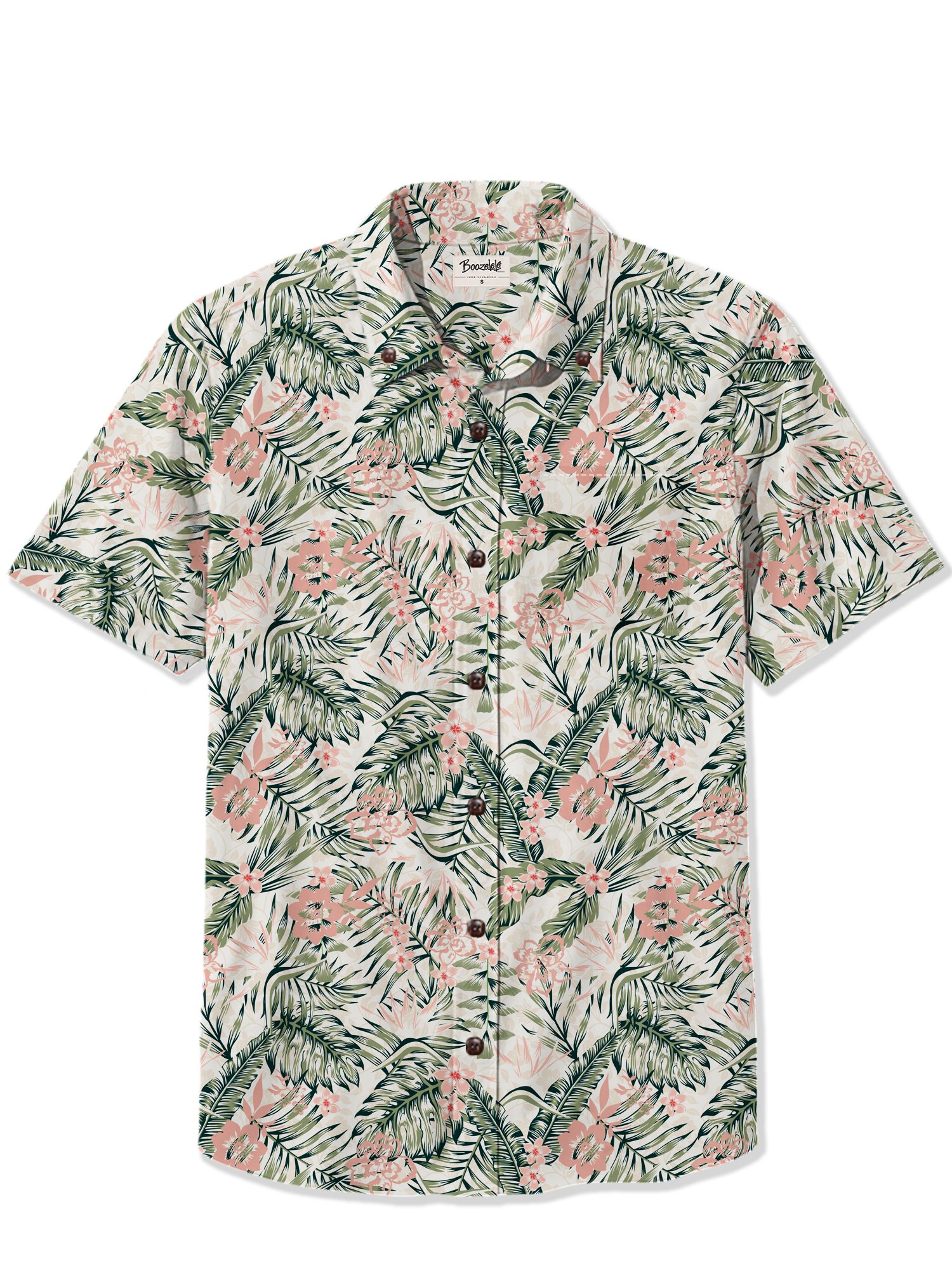 【Brooklyn Bees Design Studio X Boozelele】Easter Blooms and Foliage- 100% Cotton Shirt
